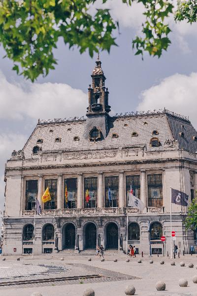 Het stadhuis van Charleroi