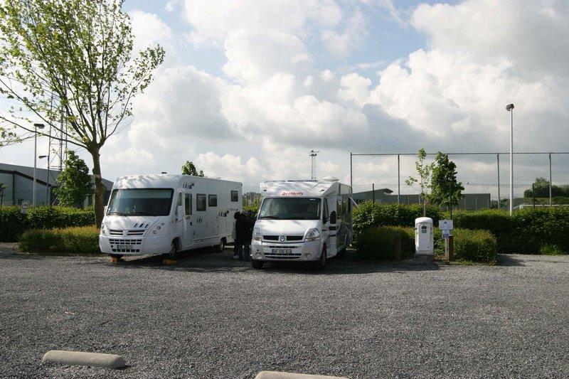 Aire d'accueil pour motor-homes à Blegny-Mine