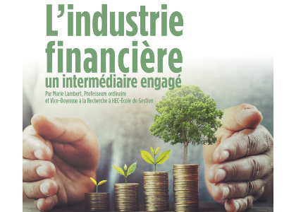 Conférence de l'ULiège : L’industrie financière : un intermédiaire engagé