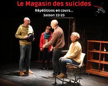 Théâtre: Le magasin des suicides
