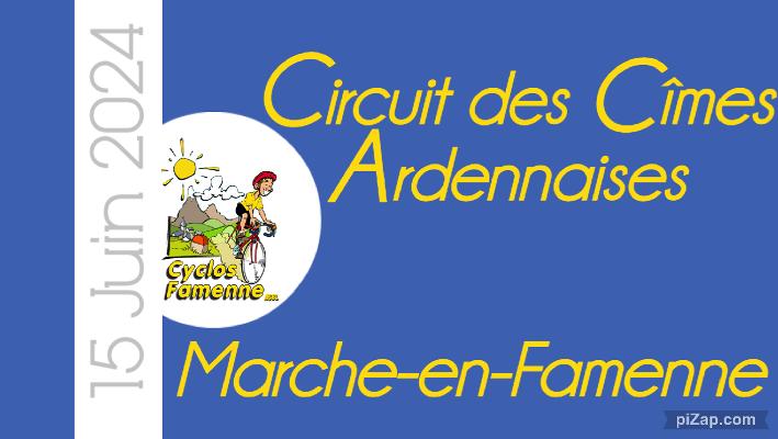 Fiets tocht: Circuit des Cîmes Ardennaises