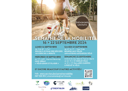 Semaine de la mobilité à Verviers - Programme complet