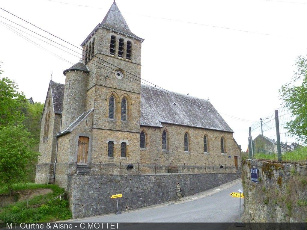 Eglise Saint-Remacle et ancienne chapelle castrale