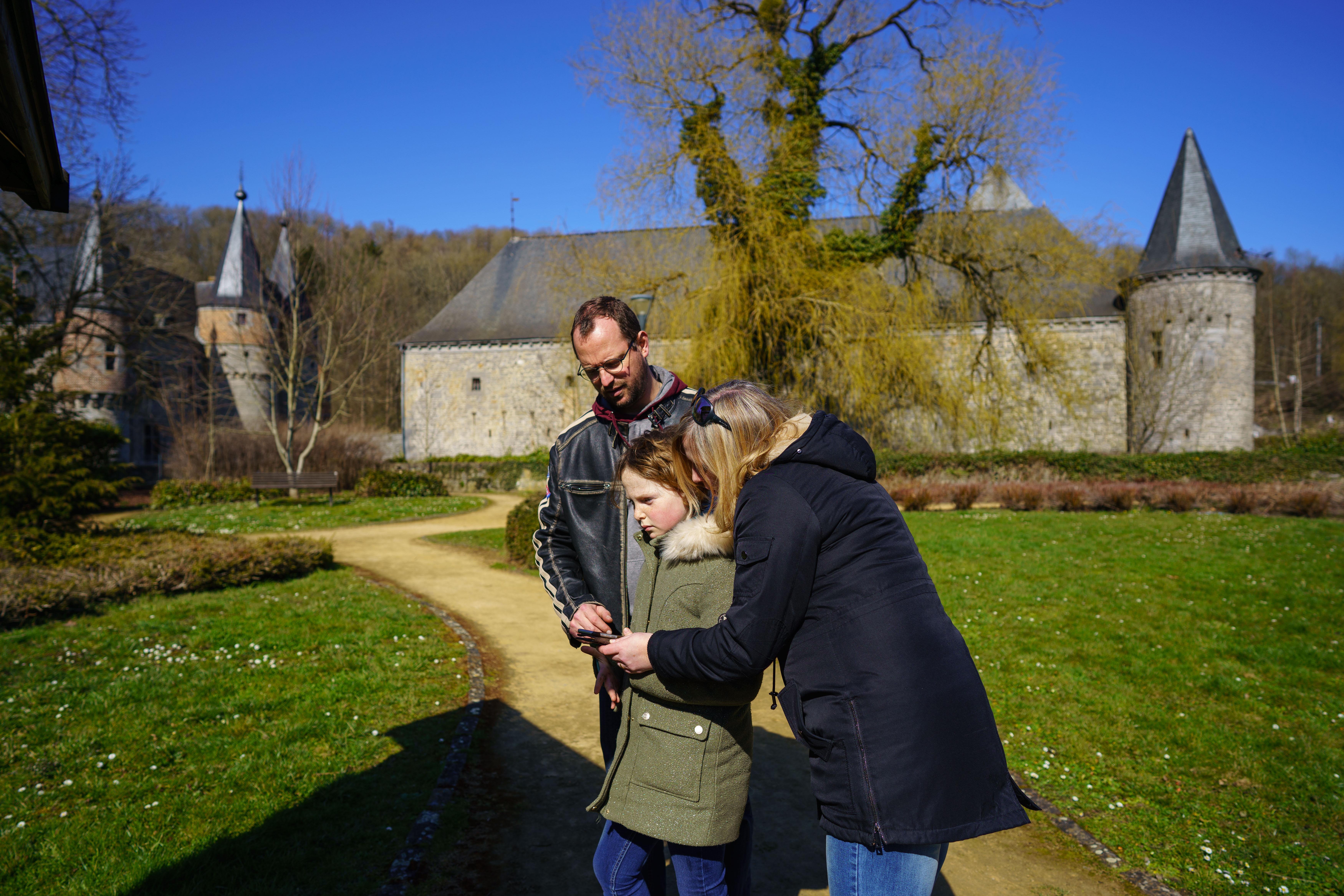 GeoQuizz: Le parc du château de Spontin