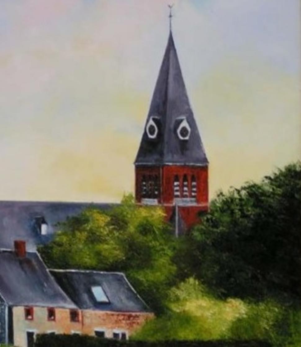 Peinture église Ohey