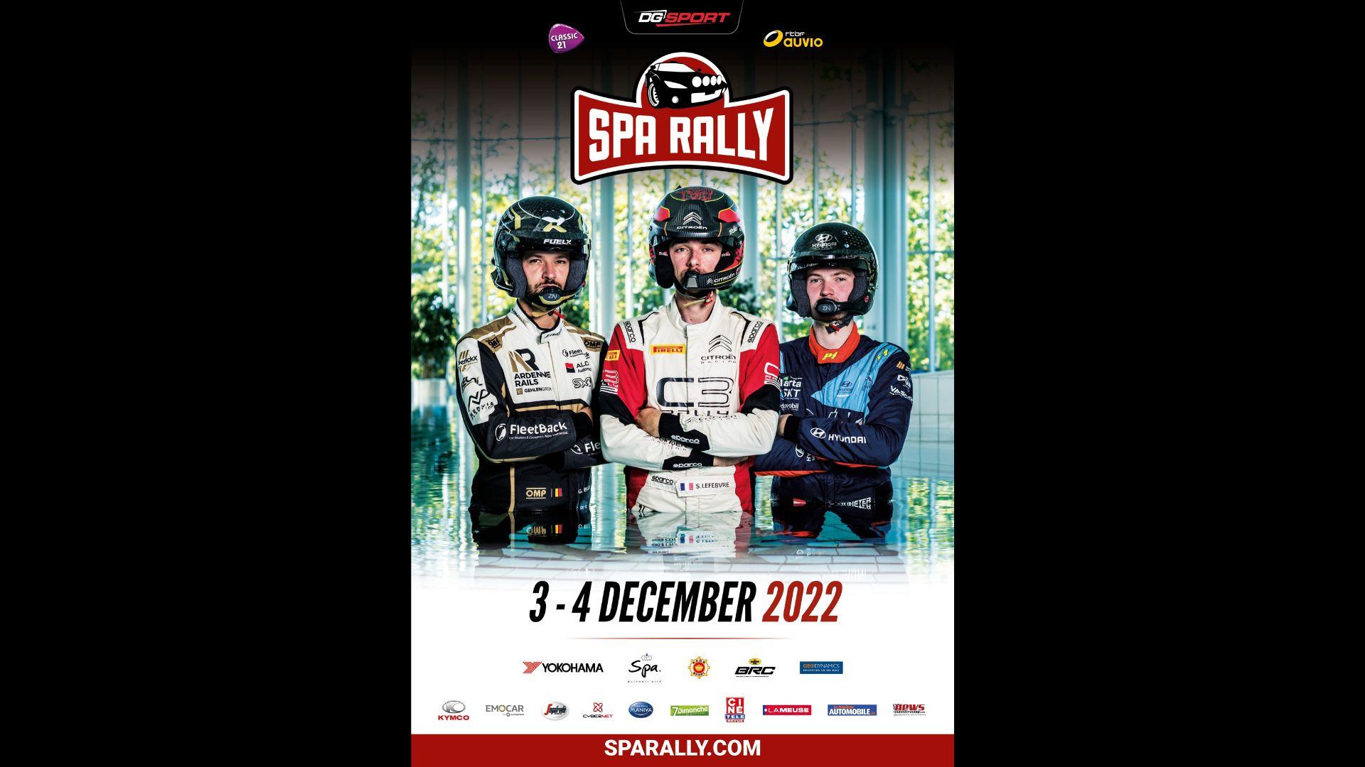Spa Rally 2022 étape à Bruyères et à Charneux