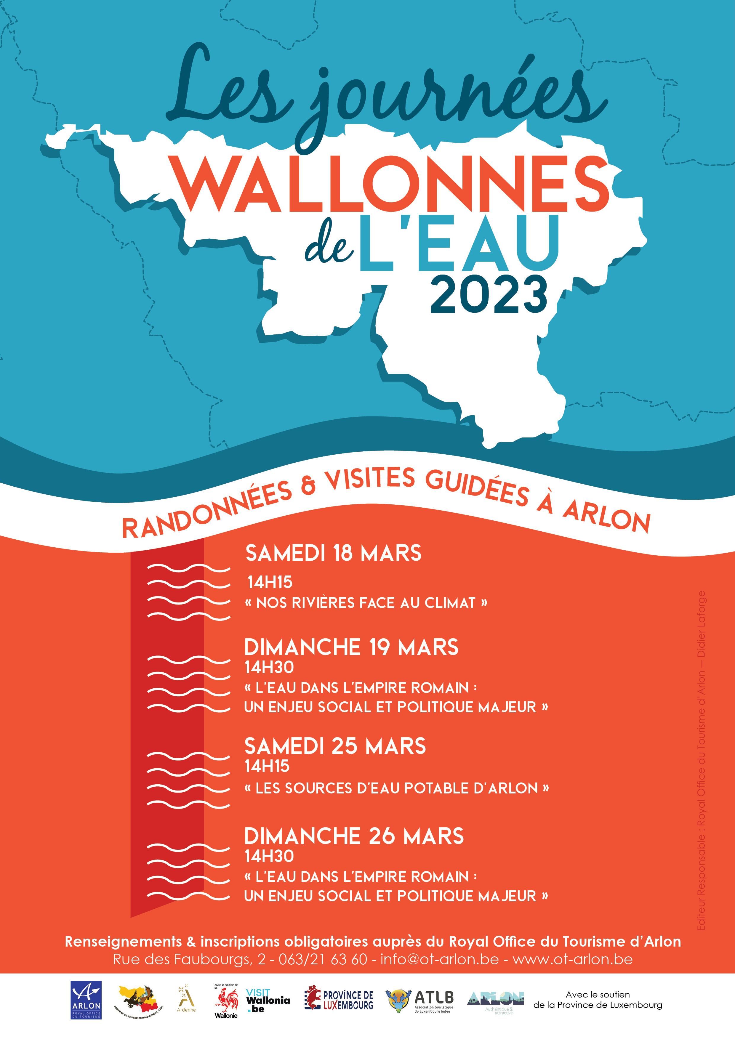 Les Journées Wallonnes de l'Eau - « Les sources d'eau potable d'Arlon »