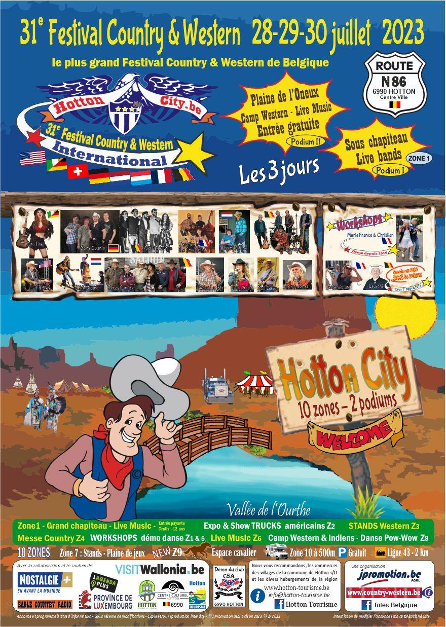 31ème Festival Country & Western: Hotton City - International
