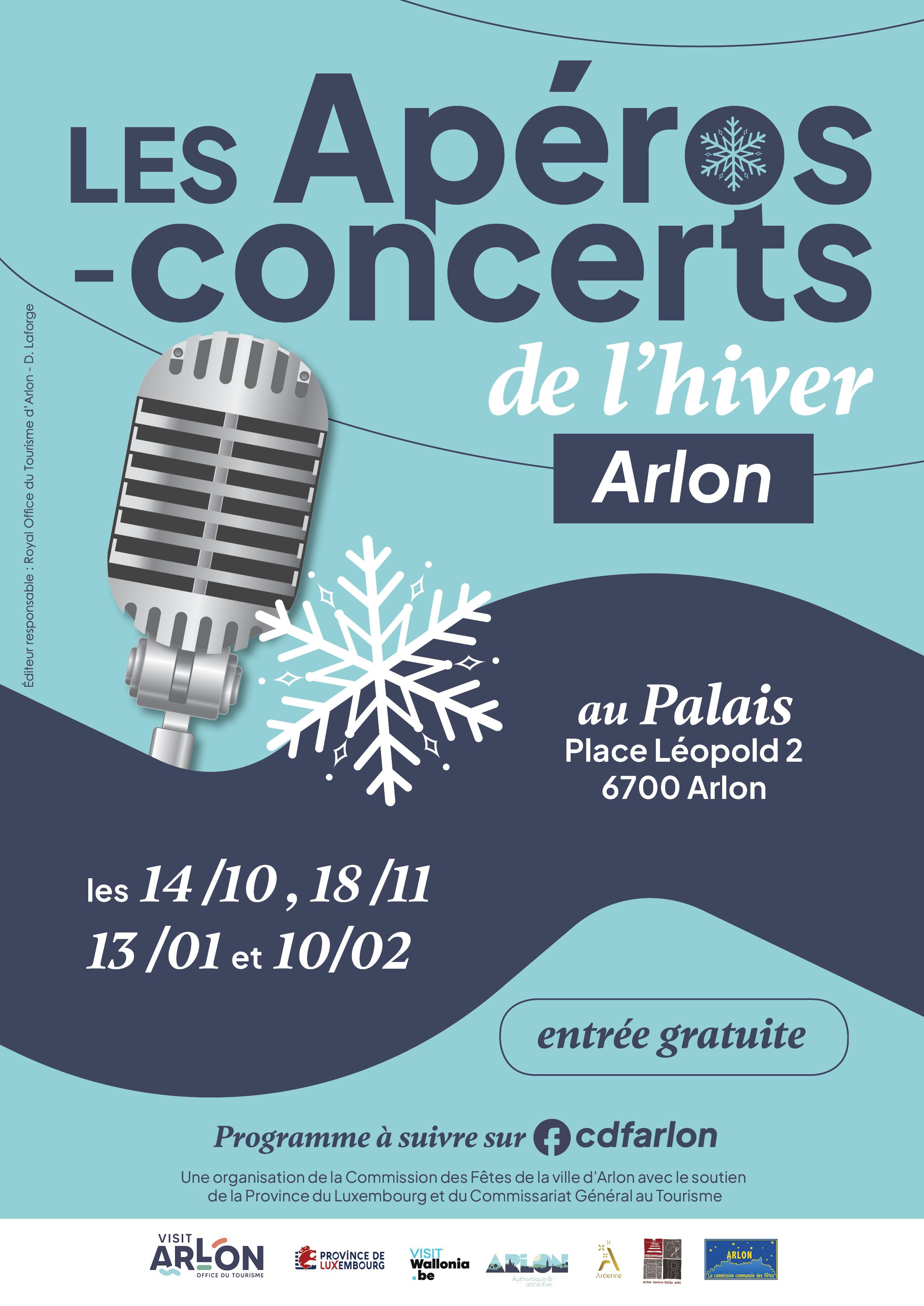 10. Apéros-concerts de l'hiver - Royal Office du Tourisme d'Arlon