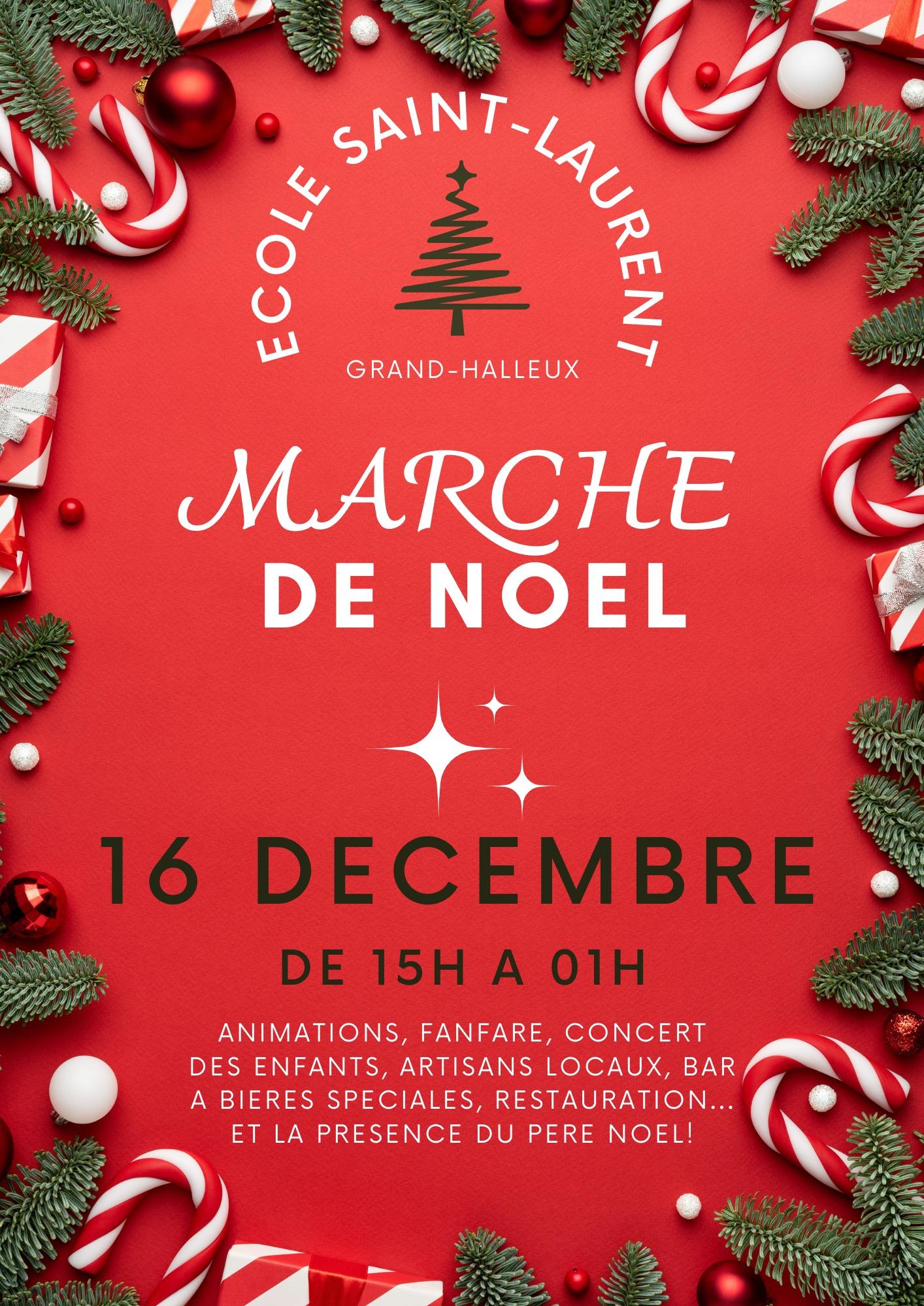Marché noel Grd Halleux