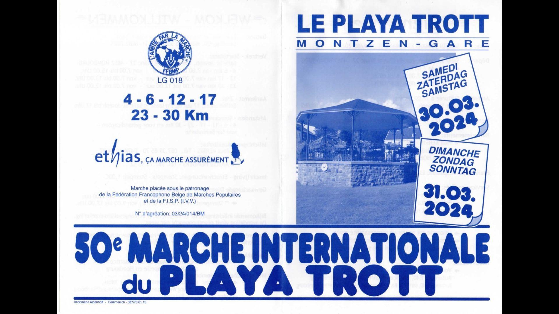 50e Marche Internationale du Playa Trott