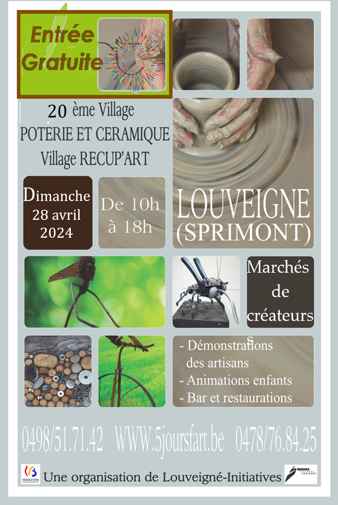 20e Edition du Village Poterie et Céramique