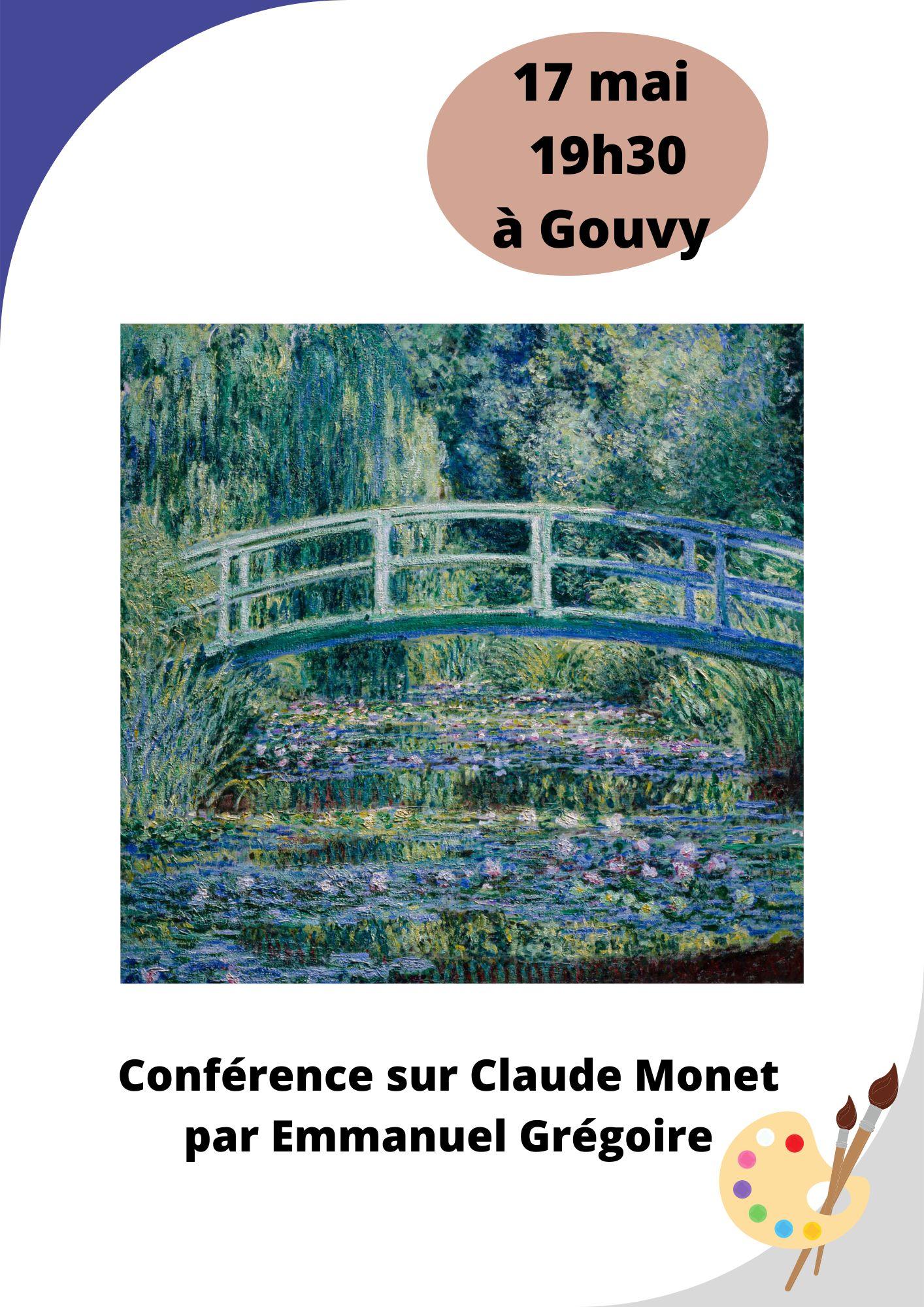 Conférence sur Claude Monet