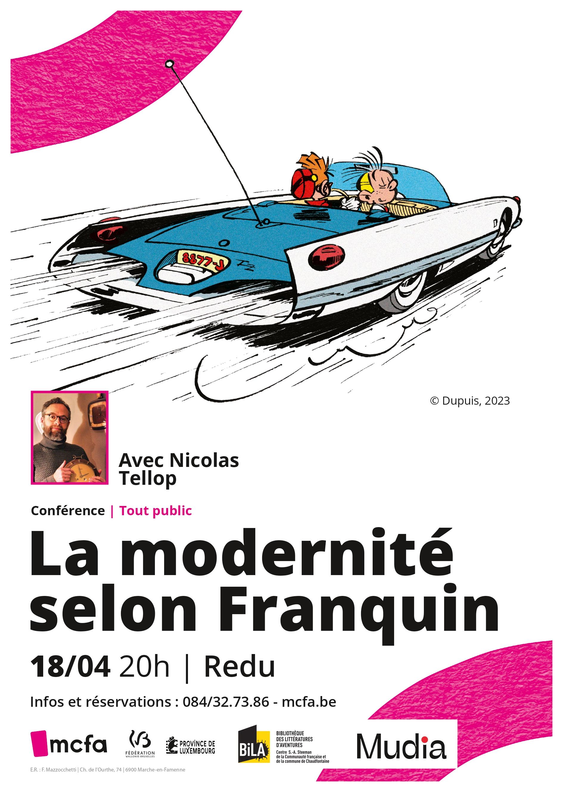 Conférence : La modernité selon Franquin