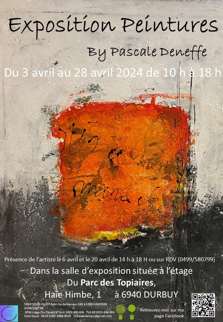 Exposition (peintures): Pascale Deneffe