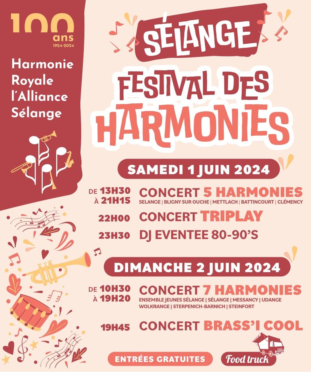 100 ans | Harmonie Royale l'Alliance Sélange
