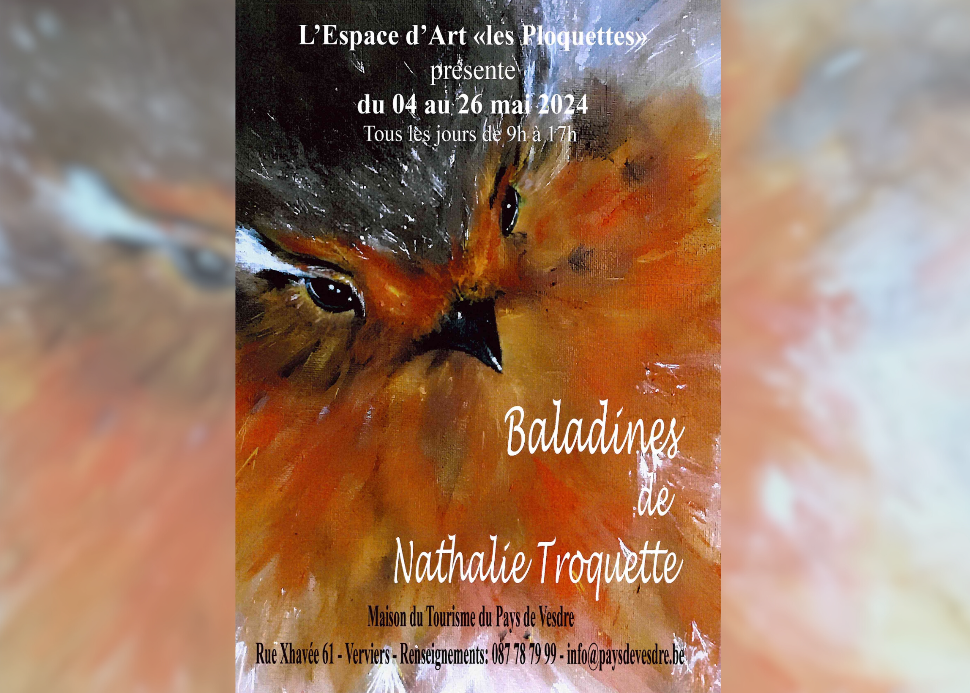 Exposition Baladines par Nathalie Troquette