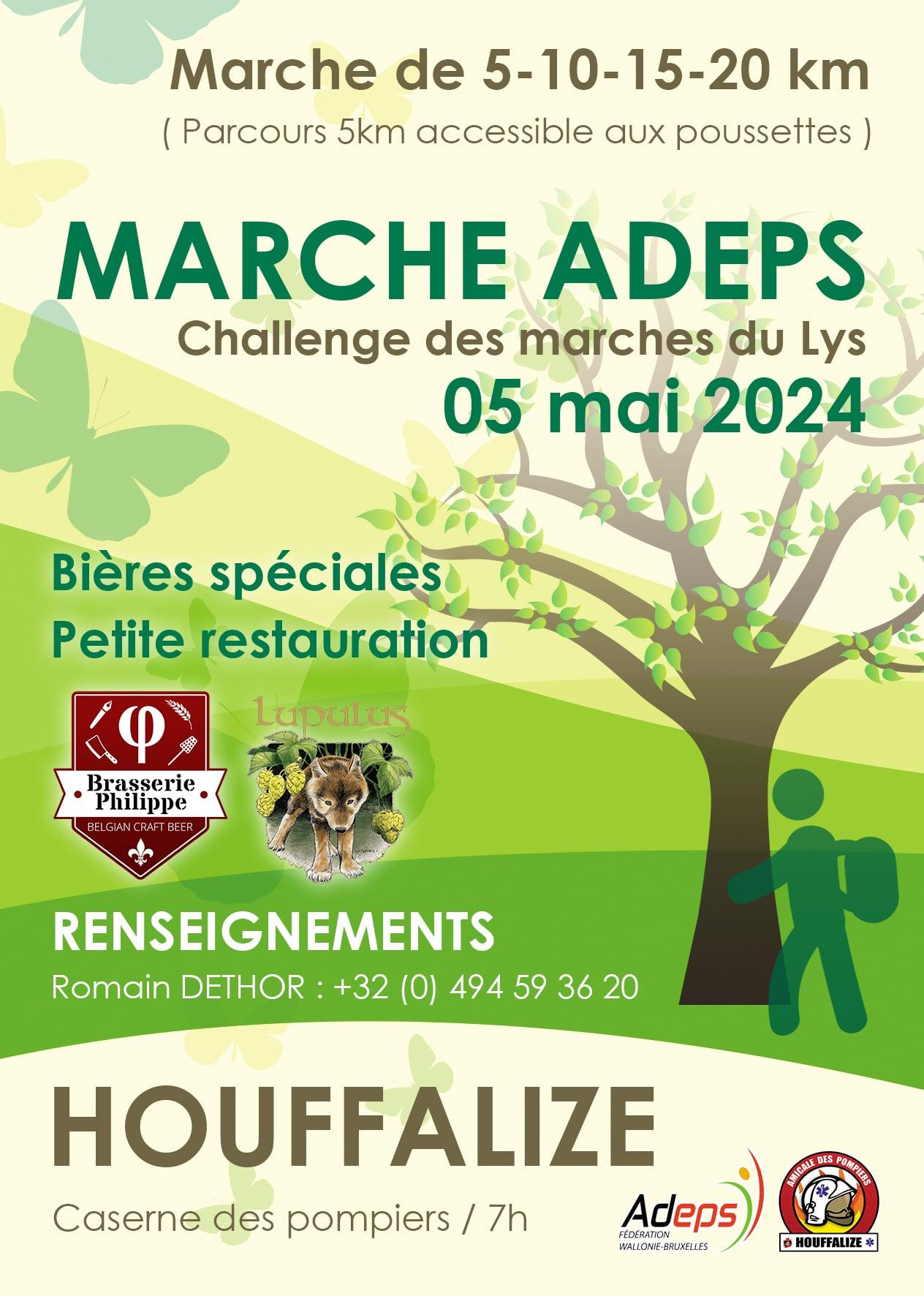 Marche Adeps - Challenge des marches du Lys