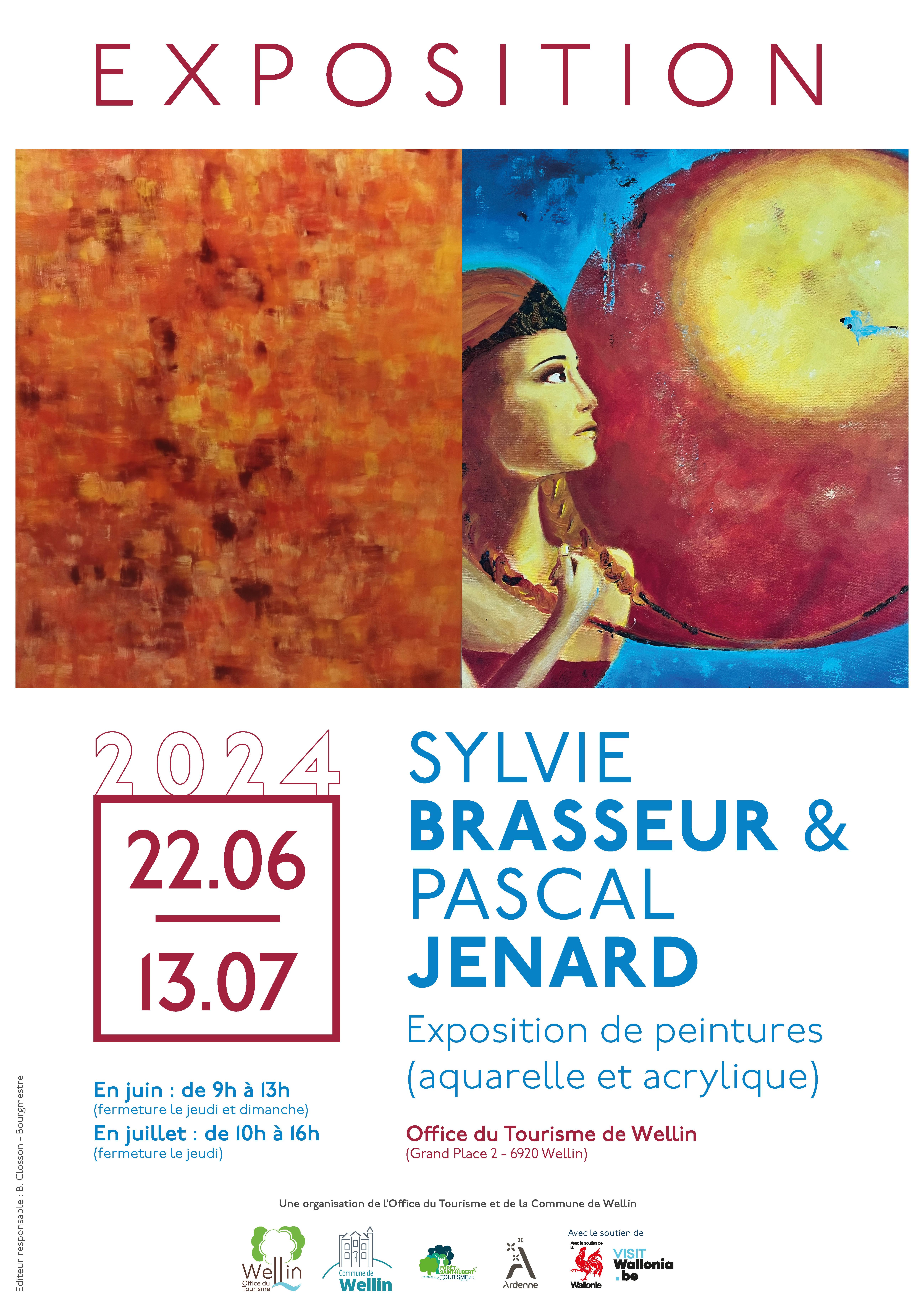 Exposition d'artistes : Sylvie Brasseur & Pascal Jenard