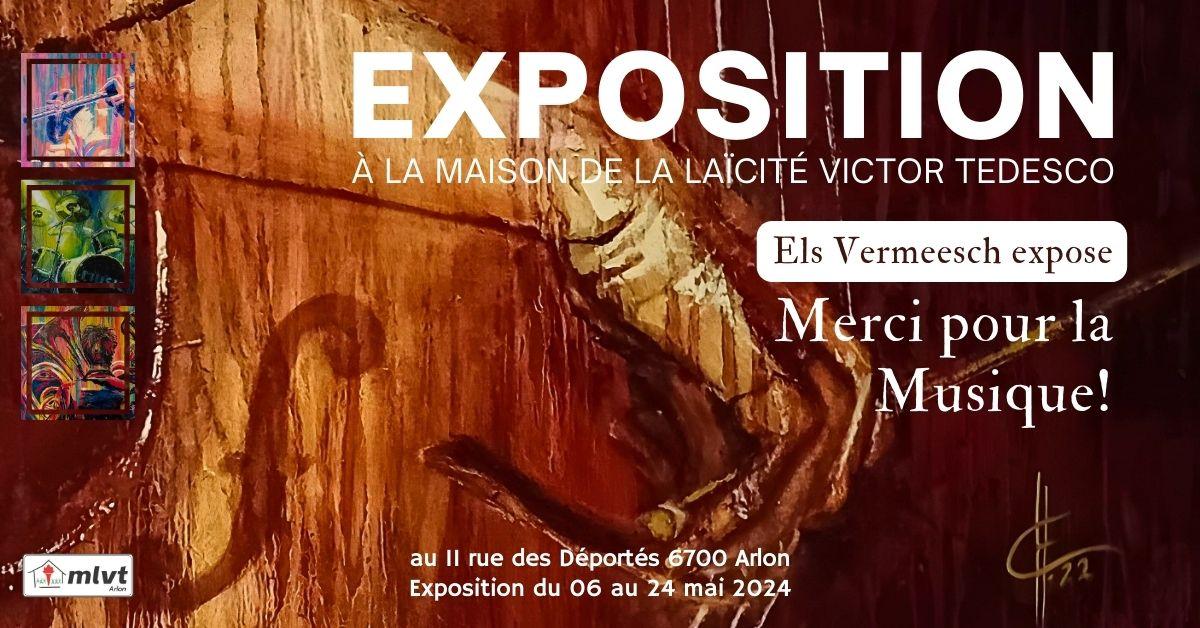 Expo | « Merci pour la Musique » de Els Vermeesch