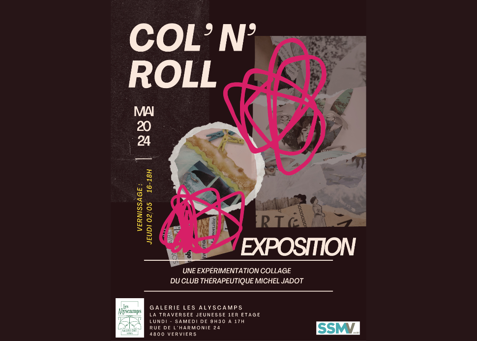 Exposition Col'N'Roll à l'Espace d'Art Les Alyscamps