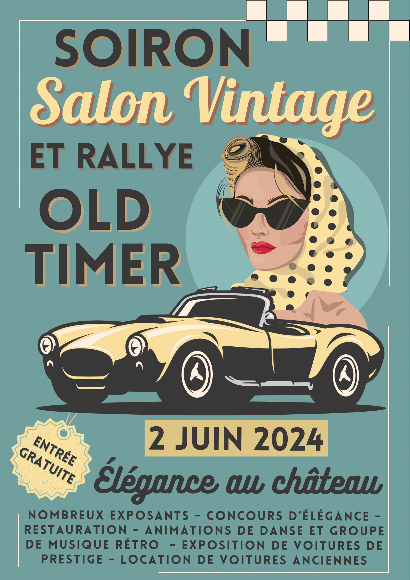Salon vintage et Rallye old timer