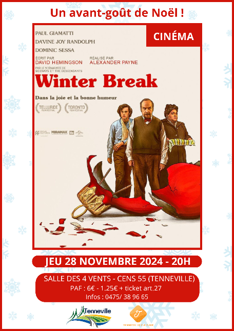 TC Cinéma winter break