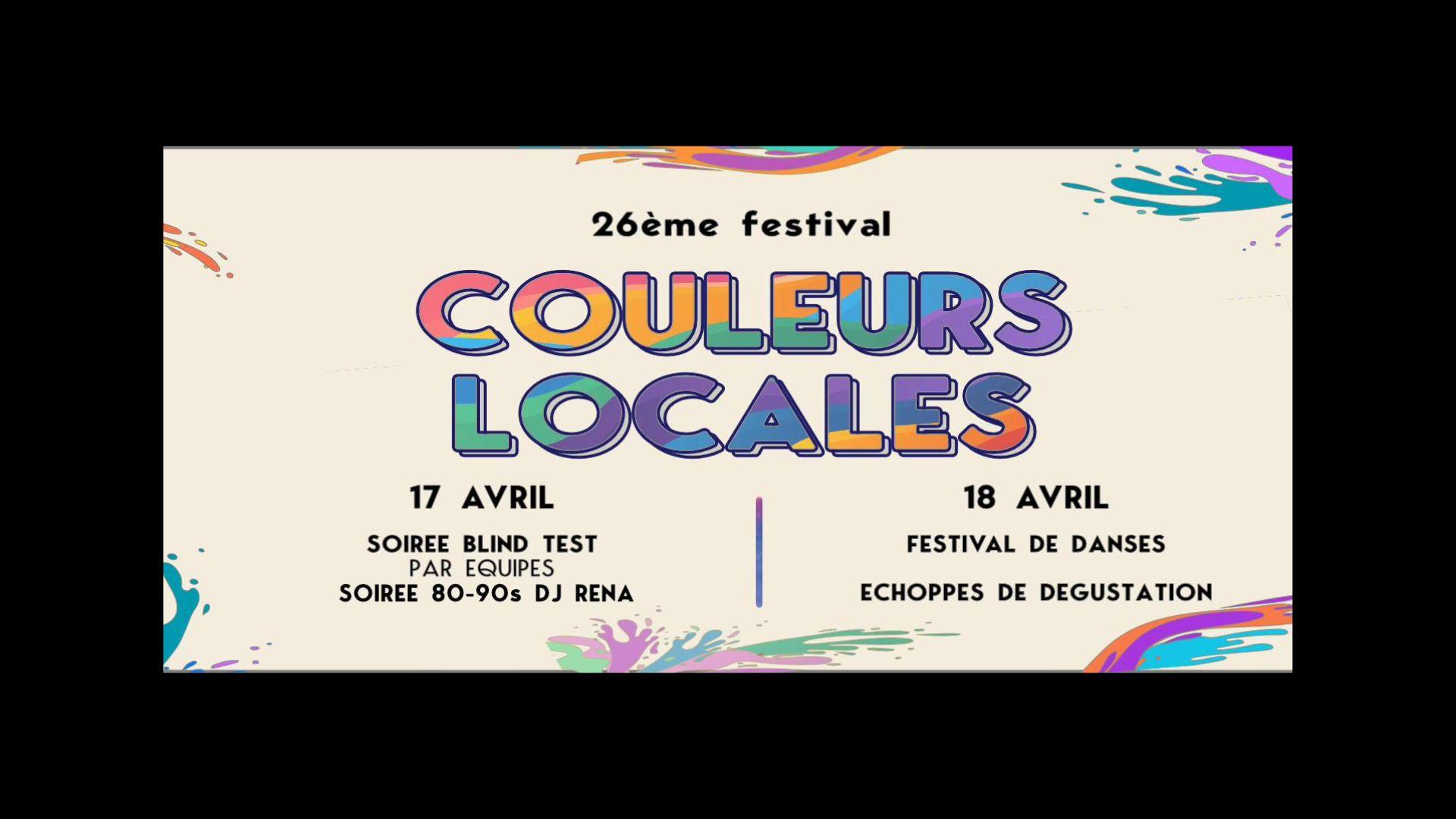 26e Festival Couleurs Locales