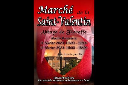 Marché de la Saint-Valentin - Abbaye de Floreffe