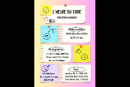 Ateliers : L'heure du code par Iryna Klionava