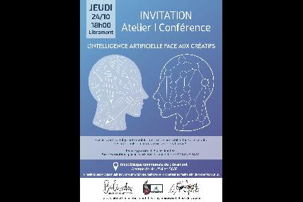 Atelier/Conférence - L'intelligence artificielle face aux créatifs