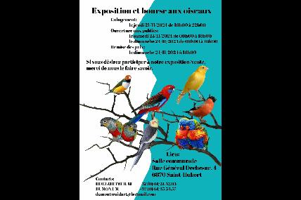 Exposition et bourse aux oiseaux