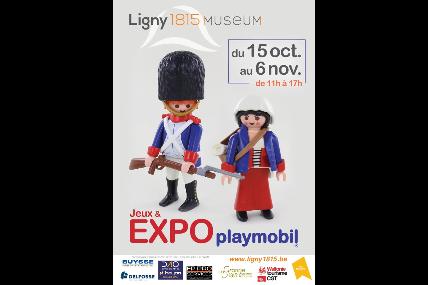 Exposition Playmobil au Ligny 1815 Museum