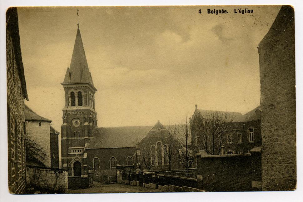 Eglise de Boignée 1910