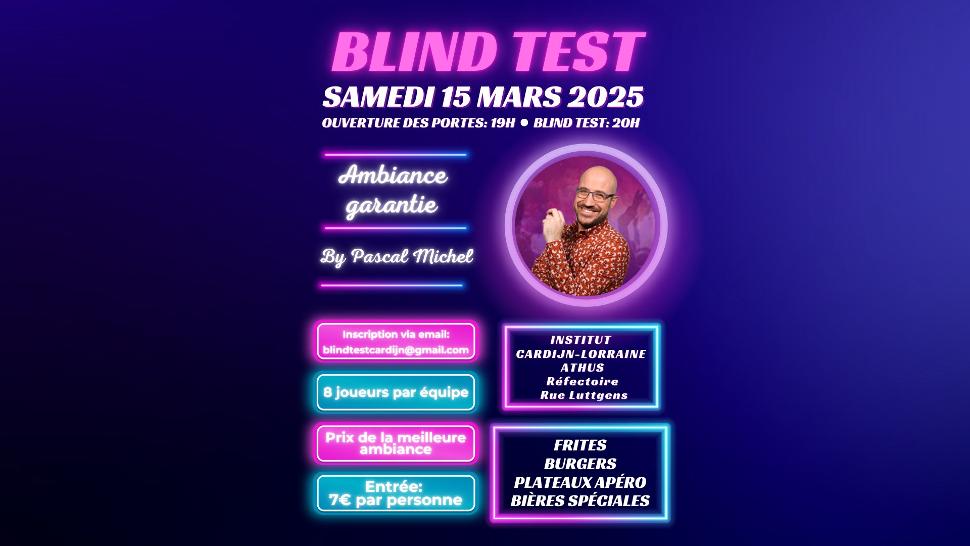 03. Blind test par Pascal Michel - Institut Cardijn-Lorraine Athus